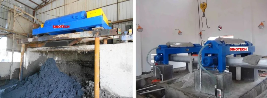 Industrial Automatic Slag Decanter Centrifuge for Liquid Solid Separation