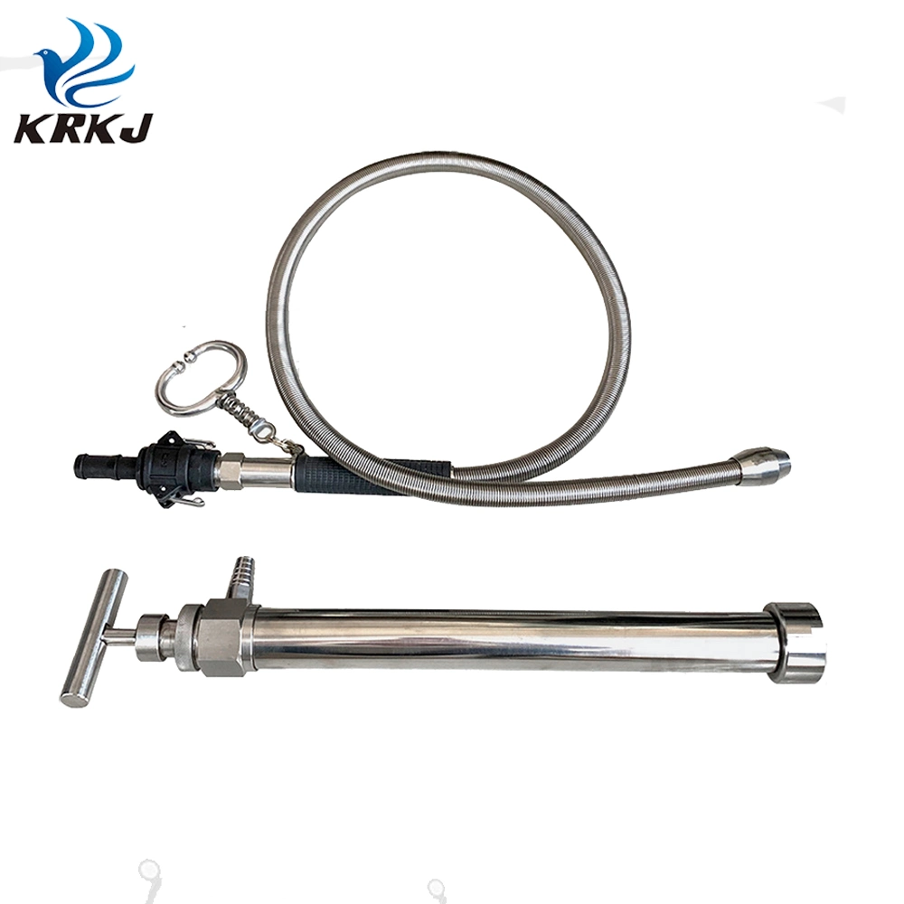 Stainless Steel Material Fluid Dosing Infusion Feeding Device for Cow Stomach