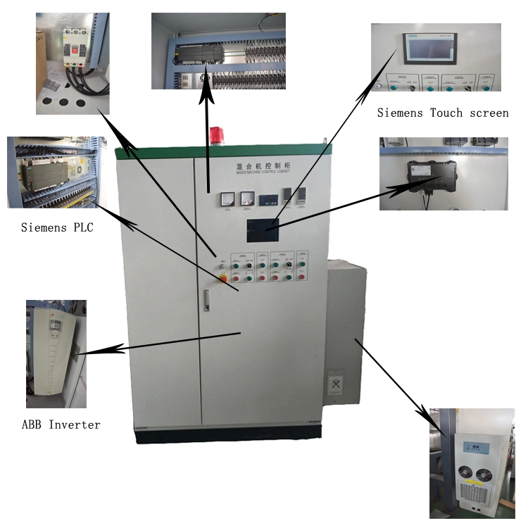 Spc Wall Panel Production High Speed Plastic Mixer Automatic Conveying System