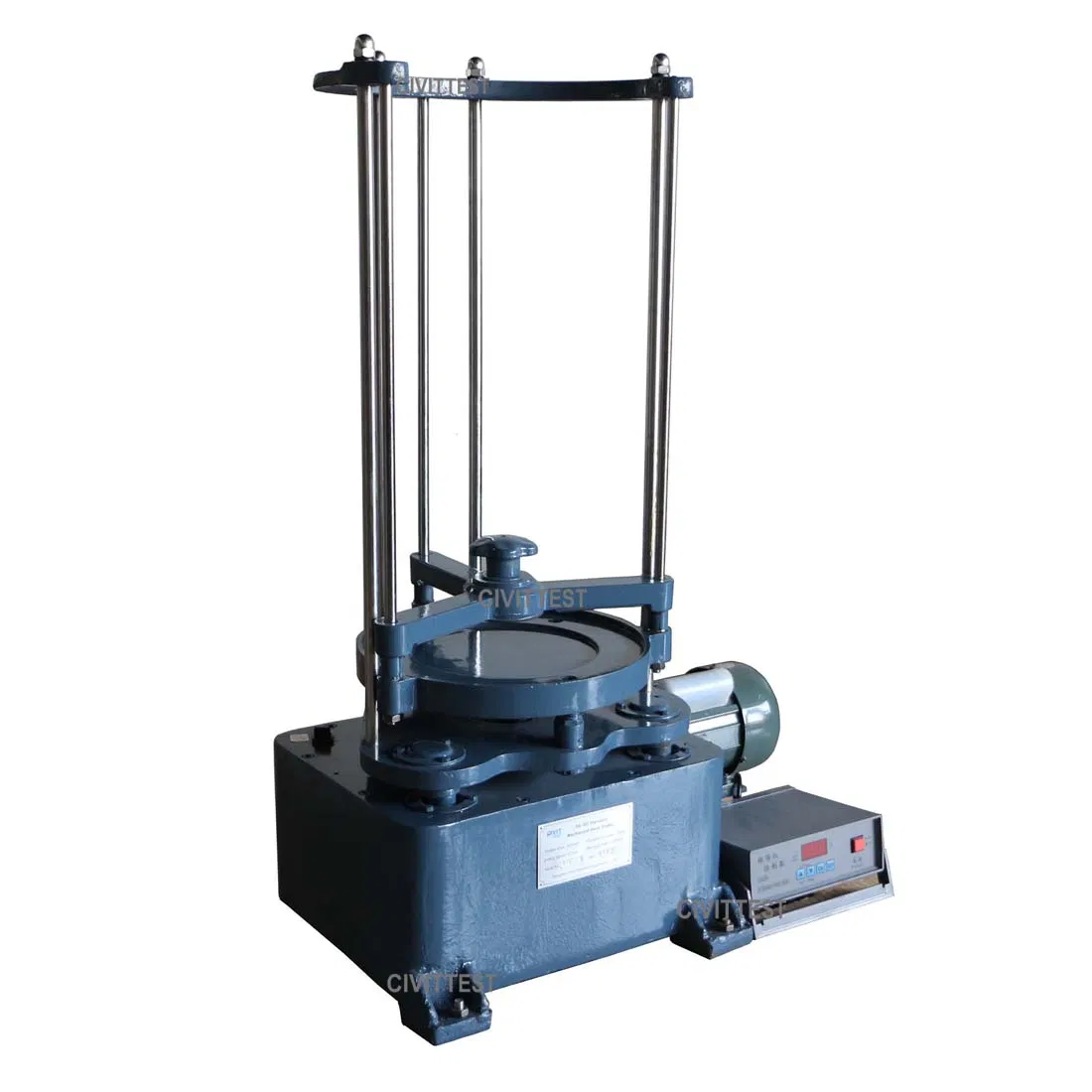 machine de dispositif trembleur de tamis d'essai de laboratoire de tamis à mailles de tamis de sol de 200mm
